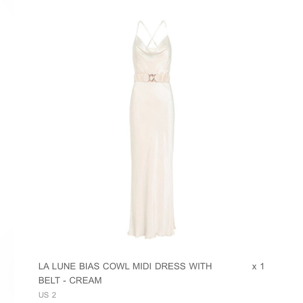 Shona Joy Gala Bias Midi Dress